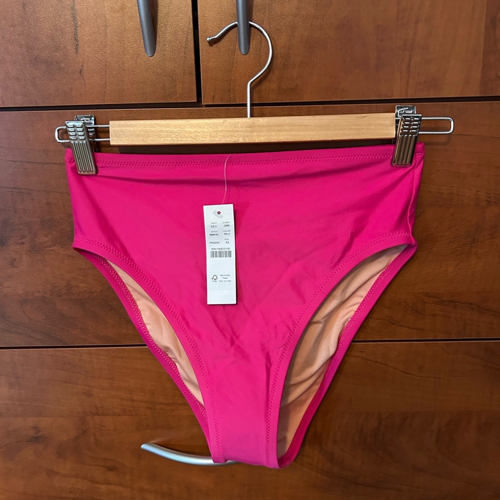 NWT J. Crew Pink Women's Swim Bottom